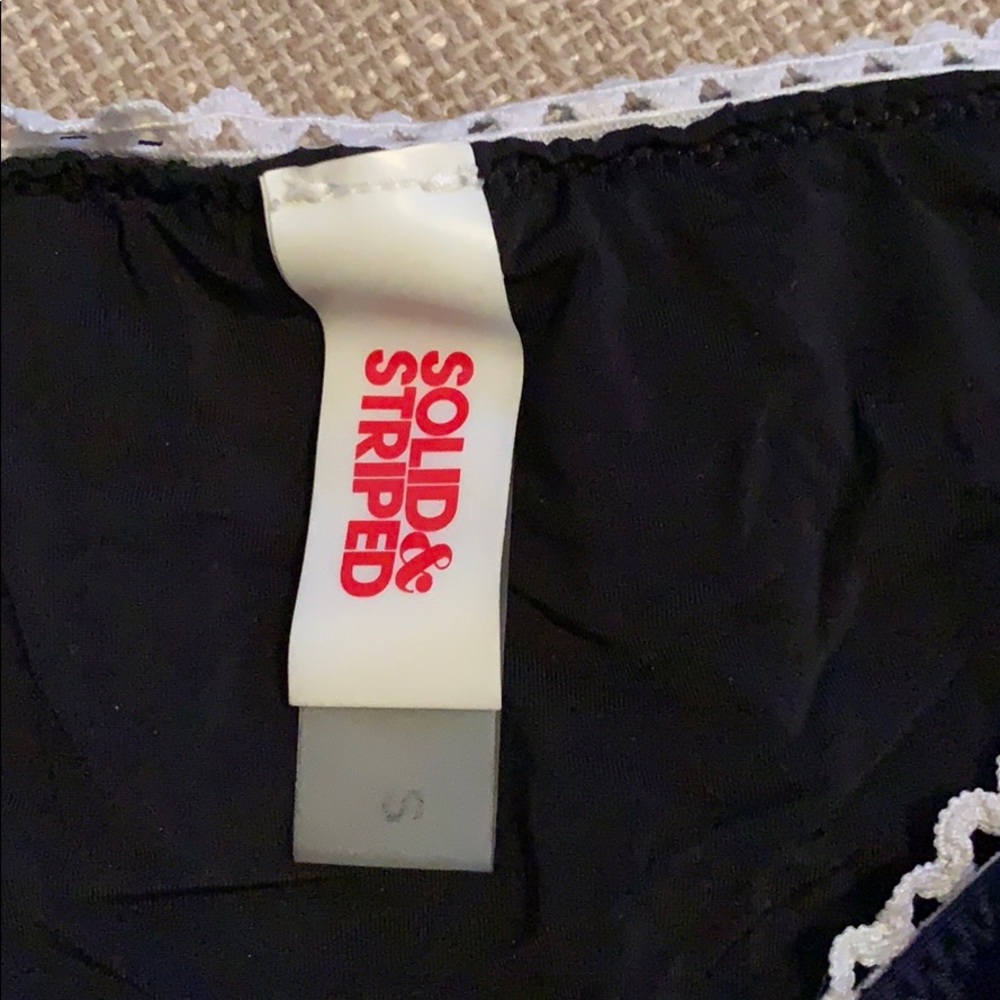 Solid And Striped Bikini Bottom - image 3